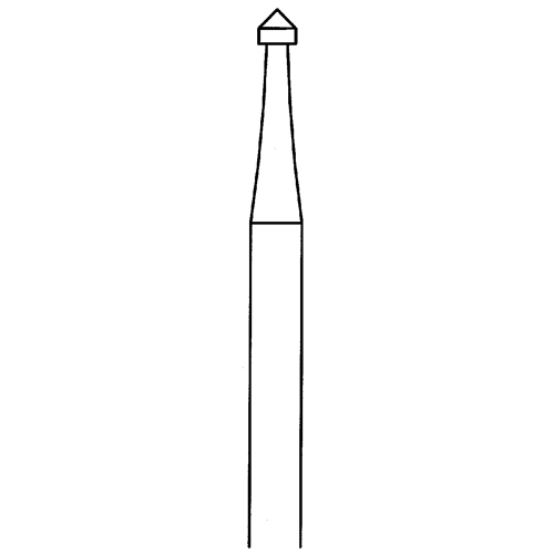 Steinruhfräser, Fig. 413, ø 1,7 mm - 1 Stück