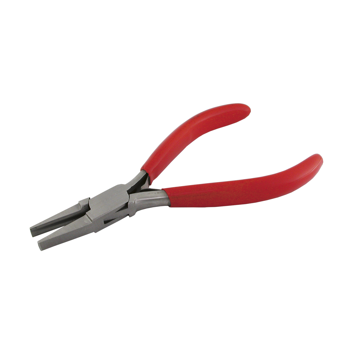 Ring Pliers, Half-Round Flat, 130 mm, with Spring - 1 piece