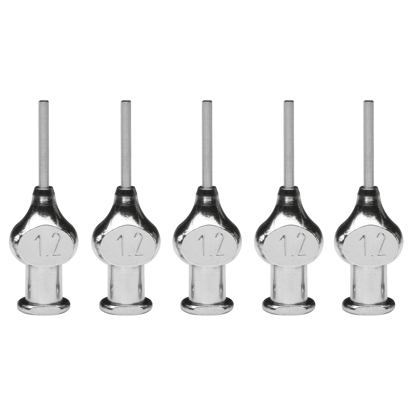 microflame burner nozzles, ø 1.2 x 10 mm (G18) - 5 pieces