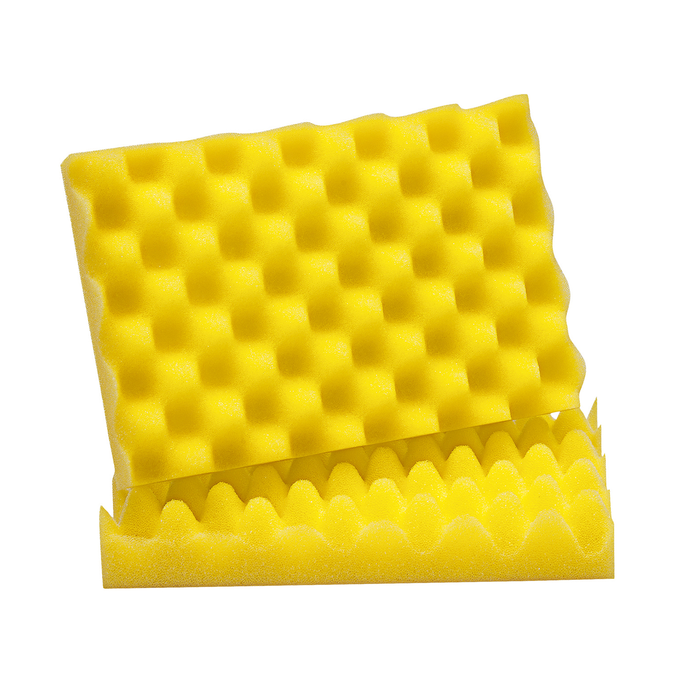 FINO Profiled Foam, for 1.3 l, Yellow - 2 pieces