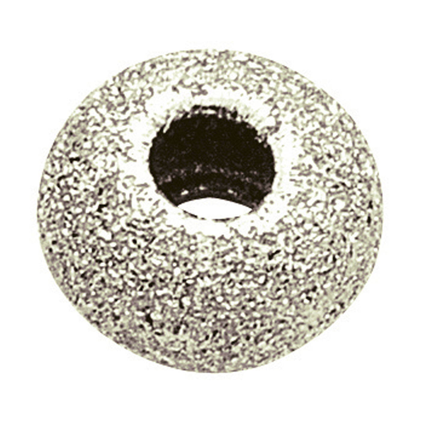 Circular Holder, 925Ag Diamond-Studded, ø 3 x 1.8 mm - 1 piece