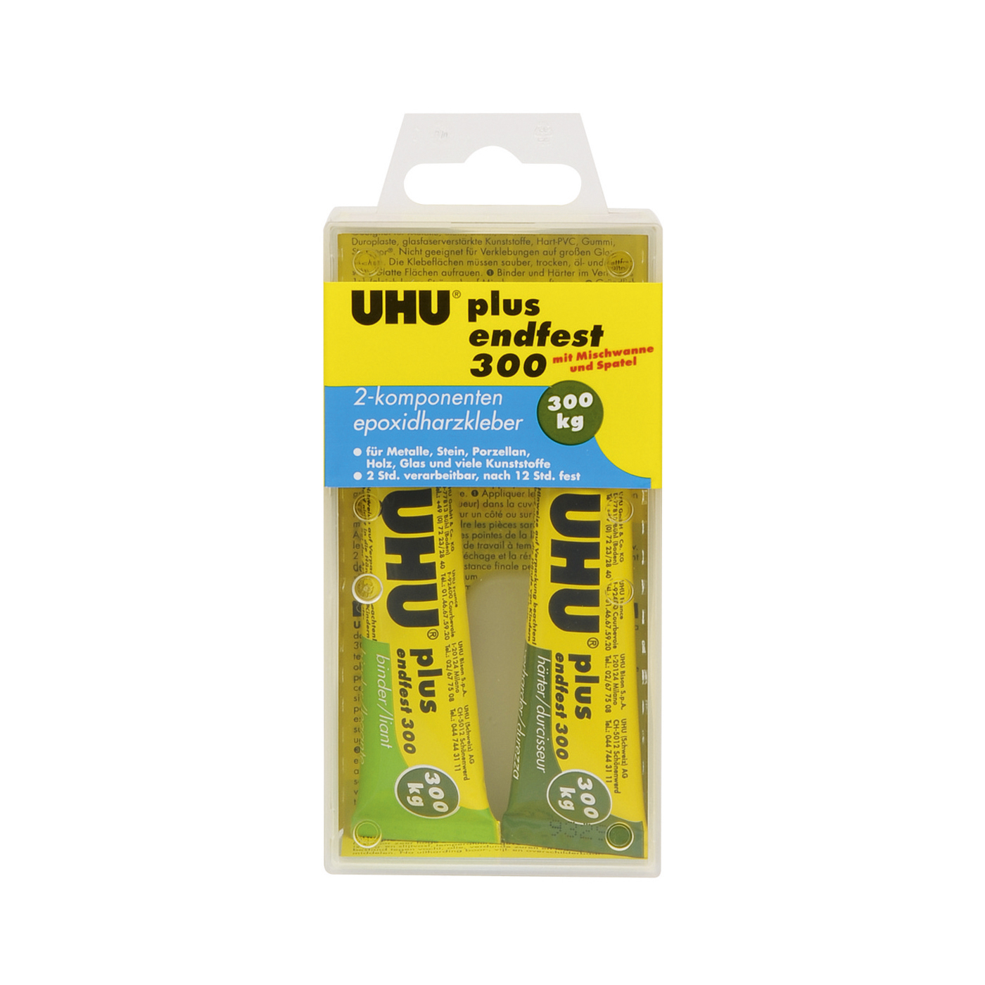 UHU plus endfest 300 2-Component Epoxy Resin Glue - 33 g