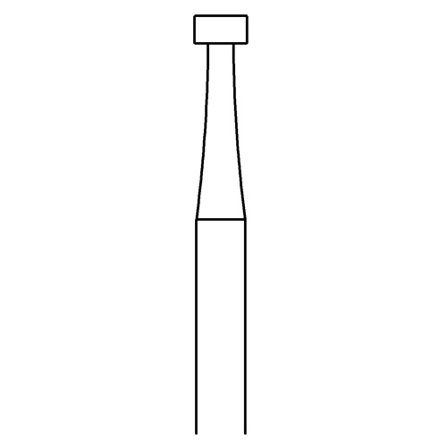 Wheel Milling Cutter, Fig. 412, ø 2.5 mm - 1 piece